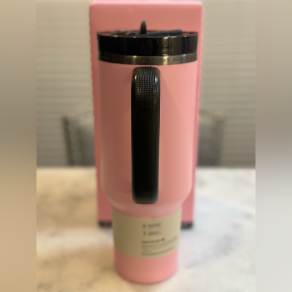 The Messi x Stanley Pink & Black GOAT Quencher ProTour Flip Straw Tumbler, 40oz - Picture 2 of 12